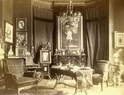 Studio nella residenza di H. Clay Pierce al 3813 Washington Avenue da Boehl and Koenig